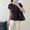 【row风天丝棉短袖T恤】显瘦T恤 高密回弹面料 极简风百搭 商品缩略图4