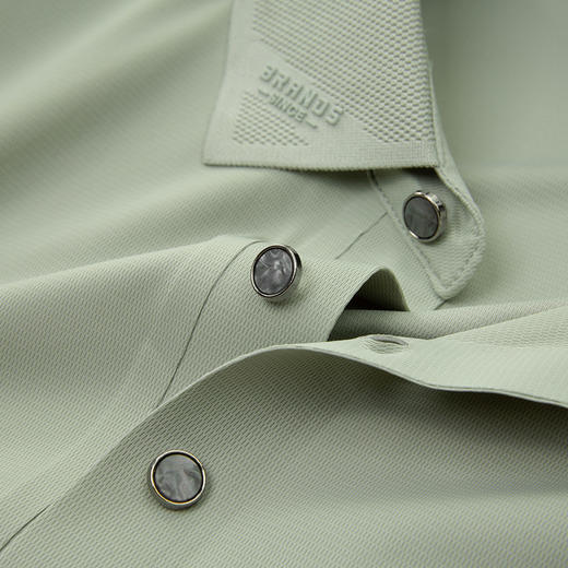 【DG】大依优型大码男装夏季翻领POLO衫短袖上衣纯色商务休闲百搭T恤300 商品图3