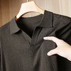 【DDS】大依优型大码男装翻领polo衫商务休闲百搭长袖打底衫加肥上衣 商品缩略图4