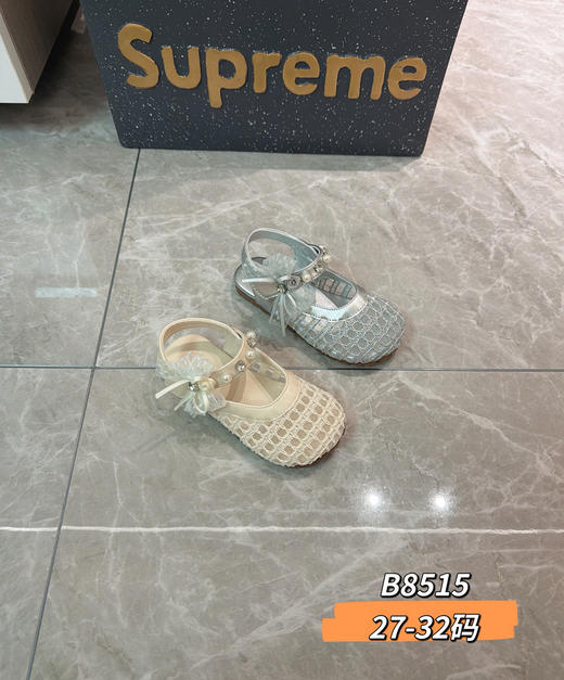 新款方口半凉鞋8515 27-32码 商品图0