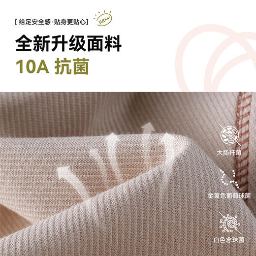 【针织长裤】棉花堂针织长裤 10A抗菌  透气舒适 FD61093 商品图2