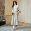 时尚套装春季新款简约气质马甲打底衫半裙三件套裙 MJ2611 商品缩略图1