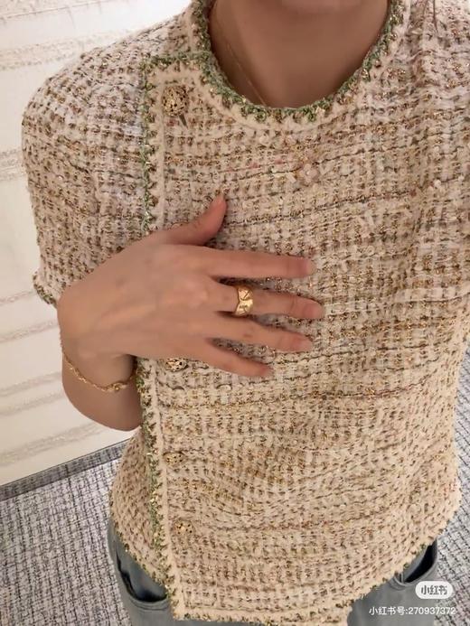 女款斜襟短袖上衣zh025 商品图3