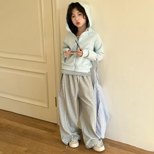 二店y 【喜慕5018 】LULU同款，女童连帽开衫外套 商品图6