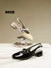 BF楼MIO米奥2026春季新款圆头粗跟T字带玛丽珍鞋蝴蝶结甜美风浅口单鞋吊牌价1298现价1168 商品缩略图1