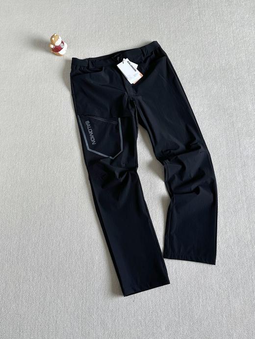 点此购买 萨洛蒙春秋季男士运动徒步登山软壳裤 md 341726 商品图2