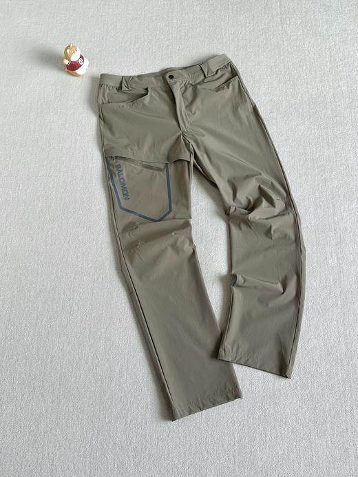 点此购买 萨洛蒙春秋季男士运动徒步登山软壳裤 md 341726 商品图1