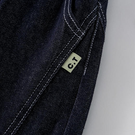 【牛仔长裤】棉花堂牛仔长裤  A类  活性染色  柔软有型 耐磨  FD61106 商品图8