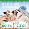 KK树黑胶儿童防晒帽大帽檐男童遮阳帽宝宝太阳帽女孩夏季2026新款小树荫黑胶防晒帽 商品缩略图3