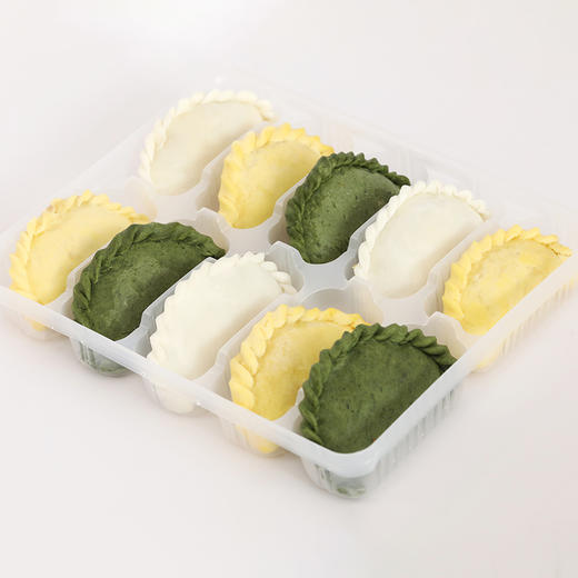 逢食 手工三色米粿50g/个  糯韧绵软，味美鲜香，馅料足，艾草香，春日鲜滋味新鲜上市啦~ 商品图4