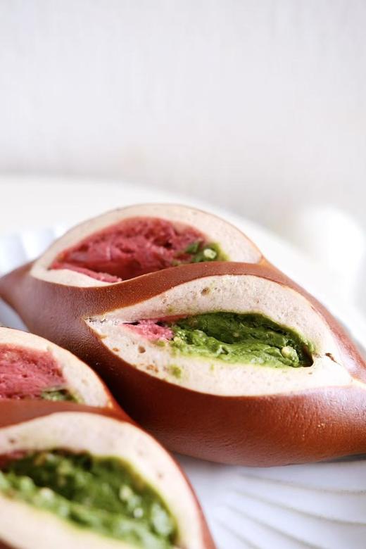 抹茶草莓碱水 商品图1