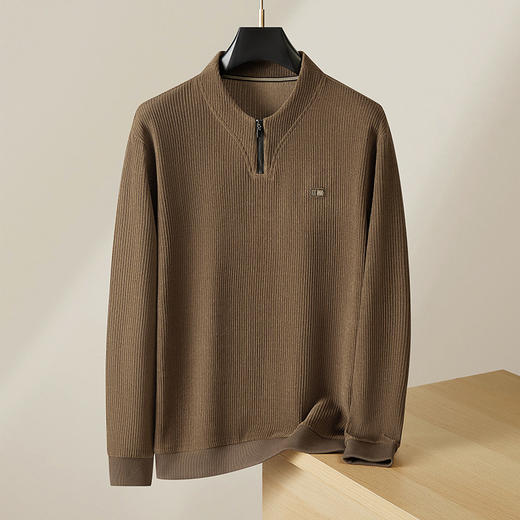 【DDP】大依优型大码男装U型领卫衣百搭休闲舒适打底衫上衣加肥加大码 商品图2