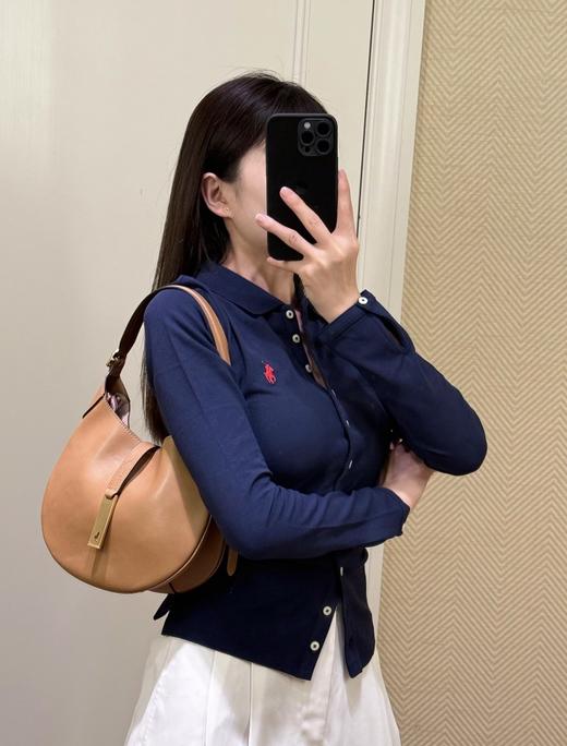 一店k 被R/L这个系列Polo锁死！通勤松弛感天花板！软糯针织面料 贴身亲肤到犯规！没有一点束缚感！可正式可休闲！扣起来是职场精英 解两粒就是随性松弛感！一衣多穿实锤！26春夏新款翻领短袖/长袖 商品图5