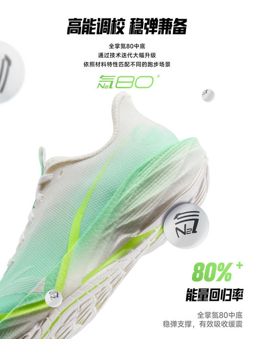 安踏马赫6代丨专业竞训跑步鞋女春季新款体测训练运动鞋122625583 商品图3
