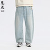ONIARAI/鬼洗26春季新品青松复古中腰弯刀牛仔长裤男 25B4449 商品缩略图1