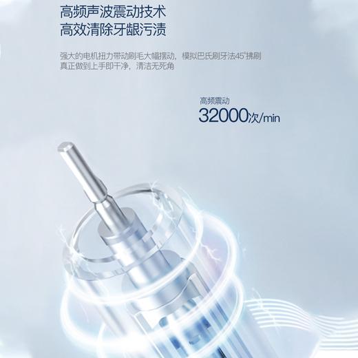 疯抢中！！【送2个刷头】【英国Cilaisen声波电动牙刷】高频振动32000次/min 优质杜邦刷毛 3种净齿模式 舒适耐用 IPX7级全身防水 全家适用 商品图7