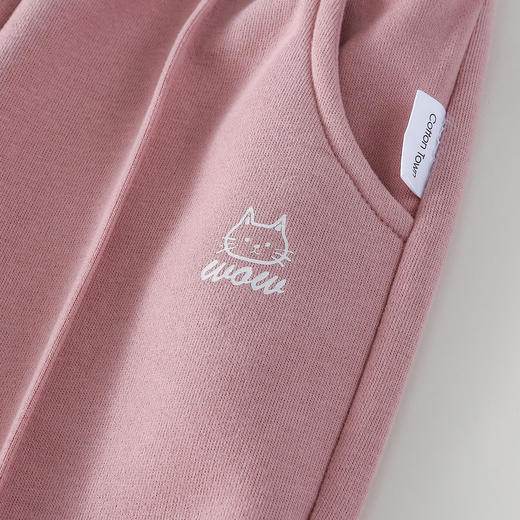 【华棉喇叭裤】 棉花堂 针织喇叭裤   A类 挺括有型   FD61086 商品图6