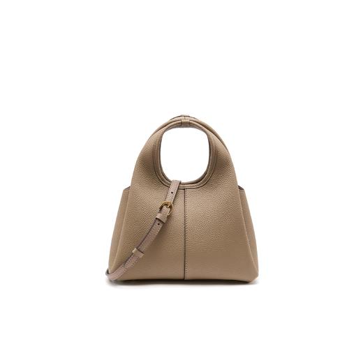 BF楼纯色休闲手提托特包包女2026新款潮中年妈妈包软皮女士单肩斜挎包JY198BX6 商品图1