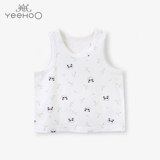 英氏儿童背心夏季短袖上衣YLPAJ22004A 商品图0