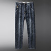 【DWN】大依优型大码男装春季牛仔裤美式复古弹力宽松棉质直筒长裤 商品缩略图2