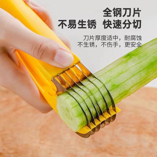 香蕉切片器火腿肠水果分割器日用餐厨沙拉拼盘环切刀切果器切块 商品图3