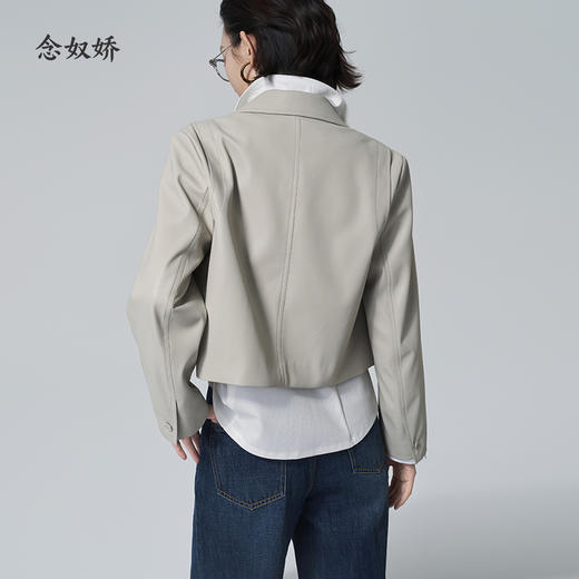 【商场同款】CNX6309 “ 蛋白皮西装 ” 轻奢好穿 显高显瘦 精干利落 修饰肩型 商品图8