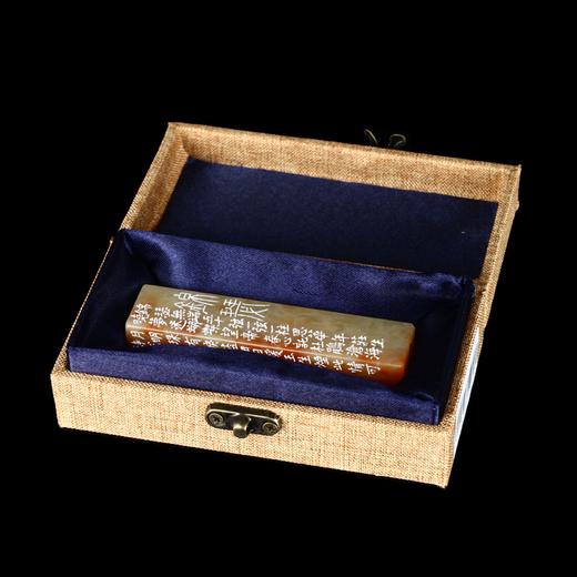 闲章孤品26020:刘银厚篆刻“锦瑟”闲章老挝石 练字落款 送礼佳品 商品图4