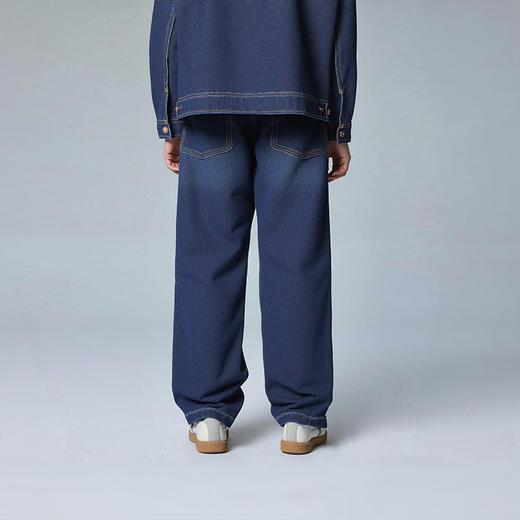 Dickies【田嘉瑞同款】宽松直筒牛仔裤男阔腿双膝休闲工装长裤 DK0A88RQ 商品图5