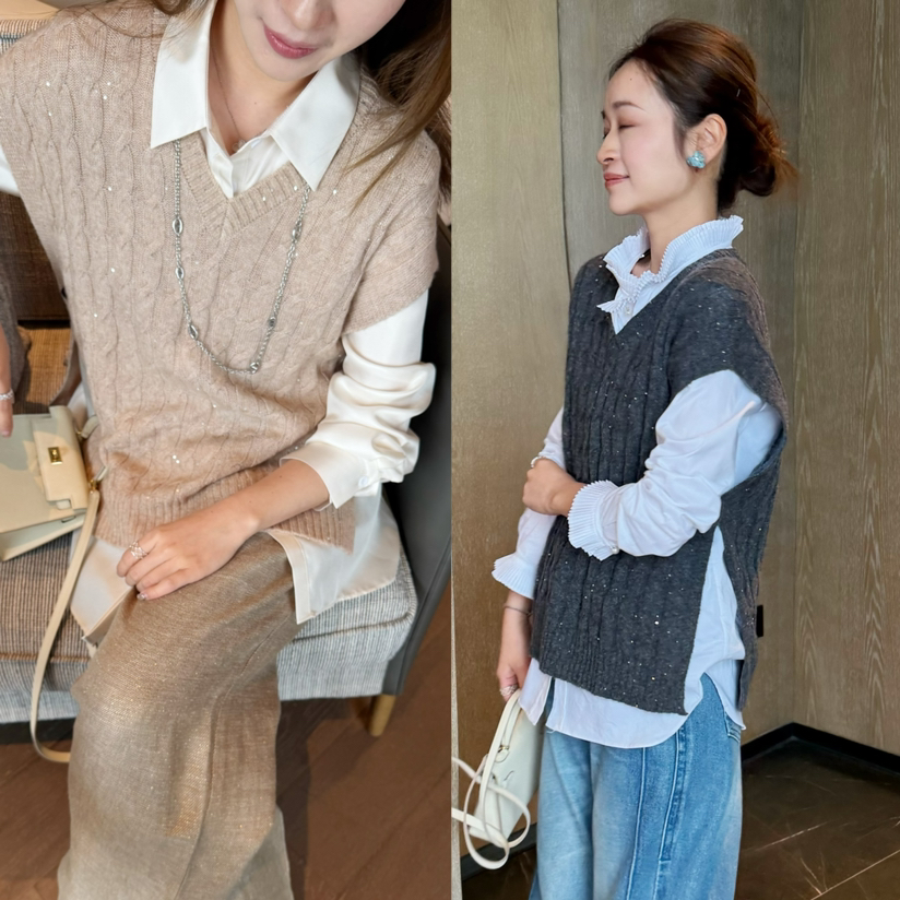 2603203    意大利🇮🇹carriage纱线，精致马甲