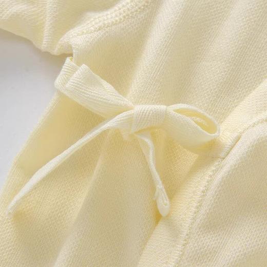 英氏新生儿家居服扣裤提花夏季薄款YRKKJ19001A 商品图3