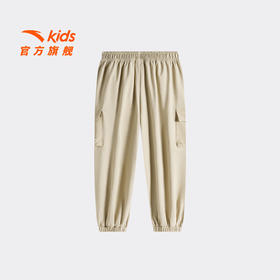 安踏儿童男小童运动长裤2026年夏季上新款亲肤透气儿童休闲卫裤潮352629501