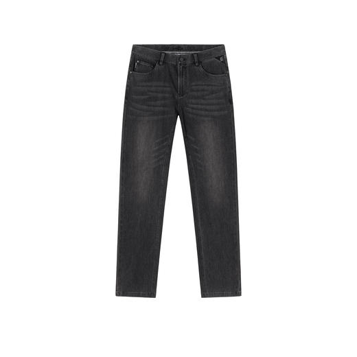 【莫代尔】德鲨鲨鱼黑色百搭牛仔裤男2026春夏新款休闲直筒长裤子 商品图4