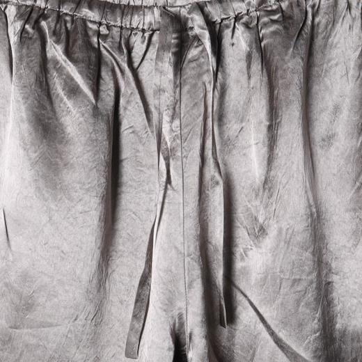 SDSA男装2026新款高贵轻奢时尚简约褶皱抽绳直筒休闲裤百搭宽松 商品图1