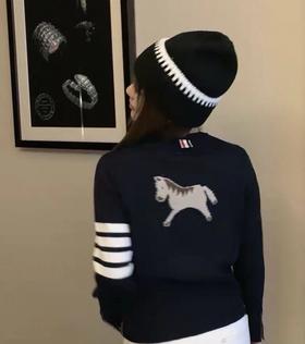 学院风天花板   TB马年限定针织开衫  羊毛针织开衫  早春衣橱必入款