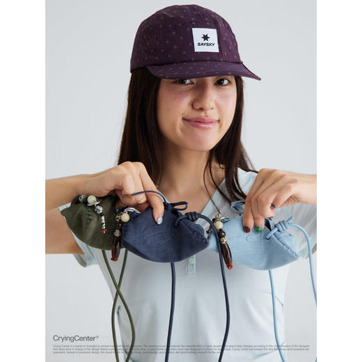 CryingCenter 反毛皮饺子单肩斜挎小迷你耳机包 哭喊中心 商品图1