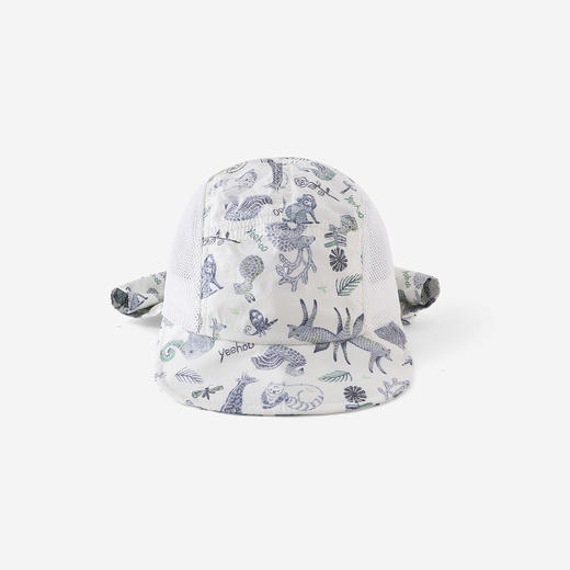 【商场同款】英氏儿童帽子男童夏季凉感防晒外出帽子透气百搭遮阳 商品图4