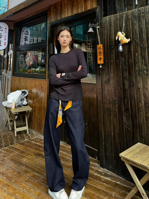 【持久如新】噢蜜ooomeooo持久如新金丝牛仔裤 商品图2