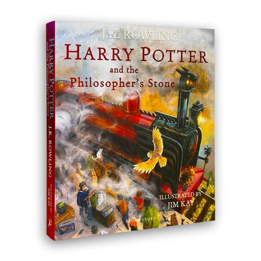 哈利波特系列彩绘插图版平装JK罗琳Harry Potter 英文进口原版 商品图1