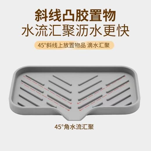 新款新品硅胶肥皂盒不积水创意日式卫浴卫生间香皂盒沥水垫水槽接水盘 商品图2