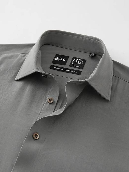 【dl-C-264】男子经典休闲新款铜氨丝长袖衬衫！！ 商品图2