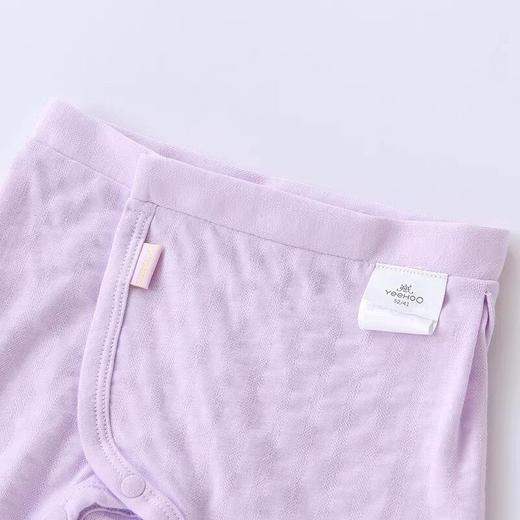 英氏婴儿夏纯棉薄款新生儿畅想提花扣裤YLFHJ12004A YLFHJ12003A 商品图2