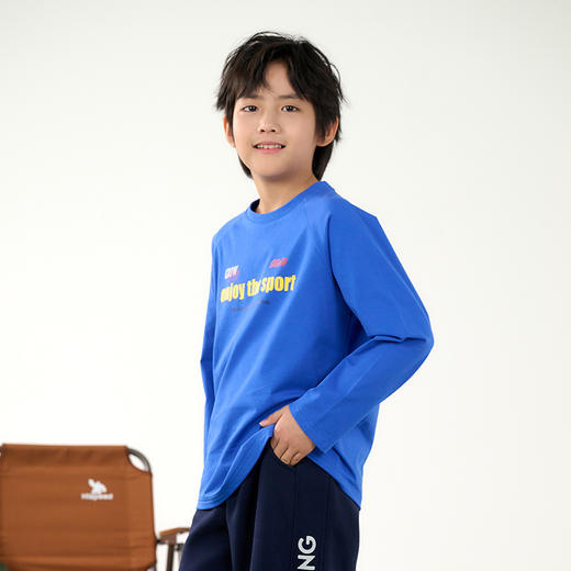 【A类长袖T恤】棉花堂针织长袖T恤   吸湿速干  10A  抗菌  FD61016 商品图8