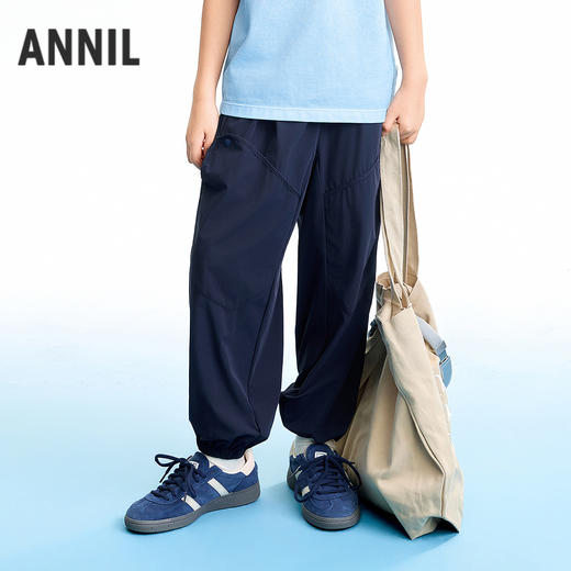 【实体店同款】男童全腰梭织单裤夏季新款安奈儿童装AB626150 商品图1