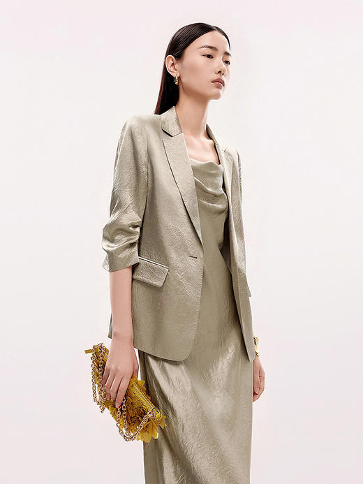 朗姿LANCY 女装西装LCJT00WJK176M46 商品图0