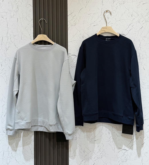 鸟家𝐎𝐥𝐞𝐫𝐚 𝐏𝐮𝐥𝐥𝐨𝐯𝐞𝐫华夫格系列情侣卫衣030612 商品图1