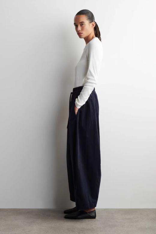 C*S同款休闲版型灯芯绒桶形长裤 商品图1