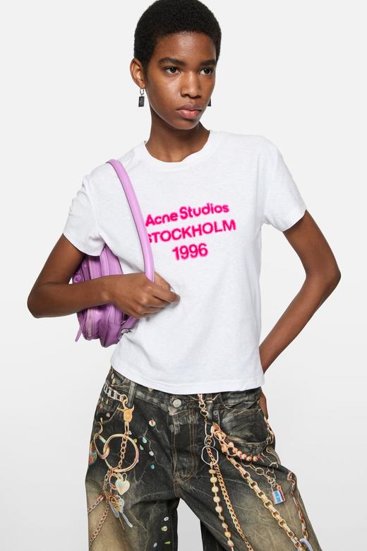 也太出片儿了，长袖+短袖一起。胸口字母印花港风圆领t恤E030958 商品图7