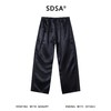 SDSA男装2026新款高贵轻奢时尚简约褶皱抽绳直筒休闲裤百搭宽松 商品缩略图4