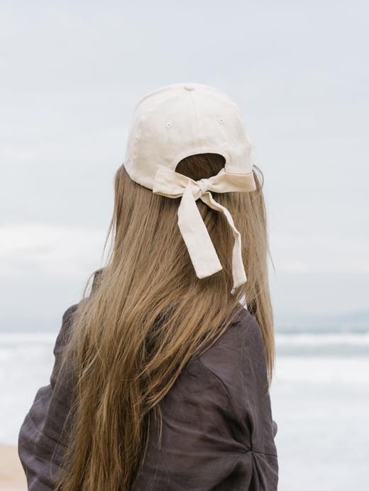 （成人）新帽型New 澳洲Bedhead亚麻真丝蝴蝶结棒球帽UPF50+ 轻薄透气真丝养发 商品图2