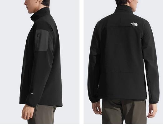 北面Tek Approach棋盘格防泼水户外软壳外套 商品图1